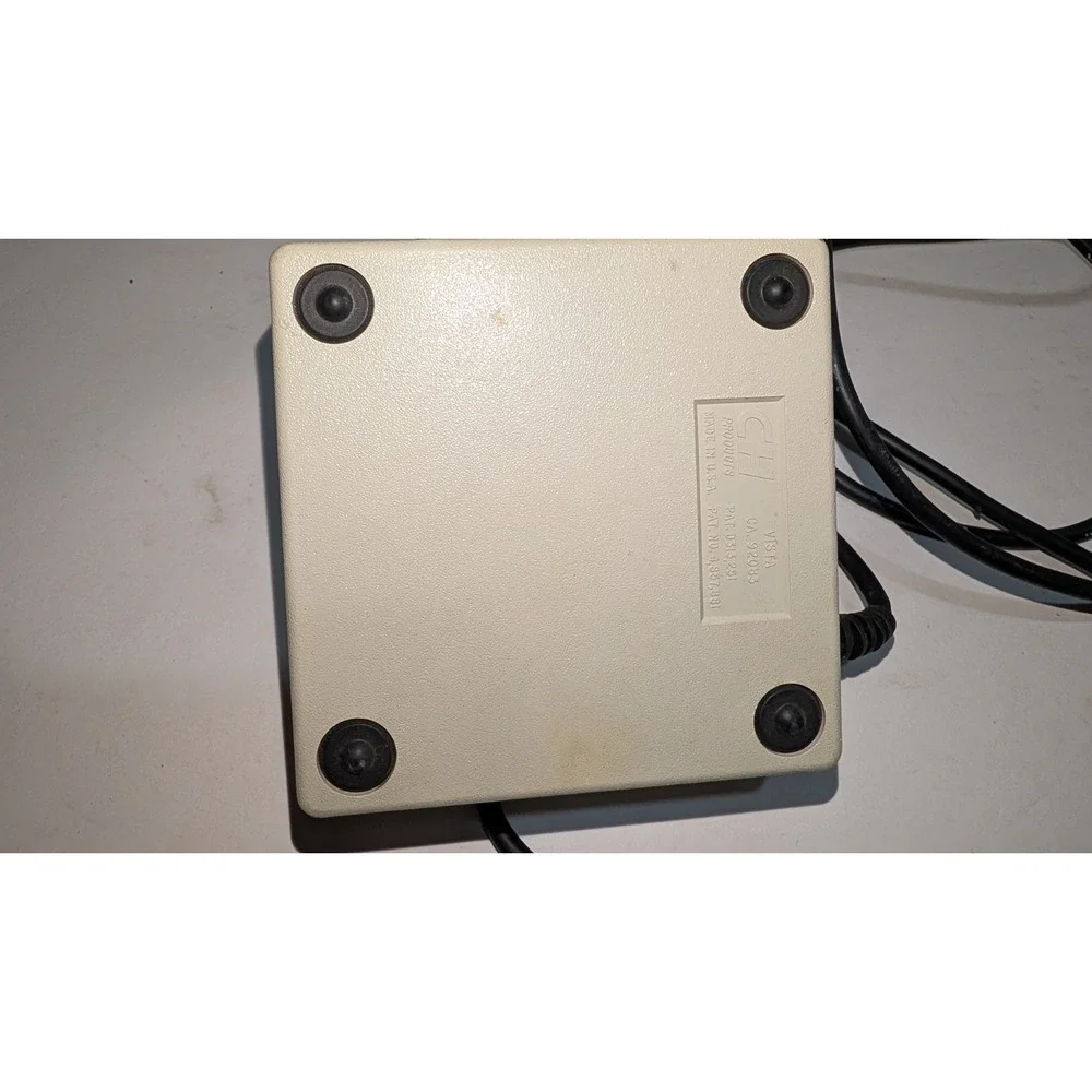 CH Products Mach I Vintage PC Analog Joystick Game‎ Controller untested